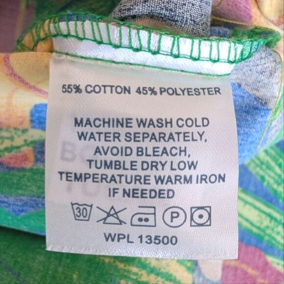 NEW Blue Generation Hawaiian Shirt Toucans 2XL - Picture 5 of 8